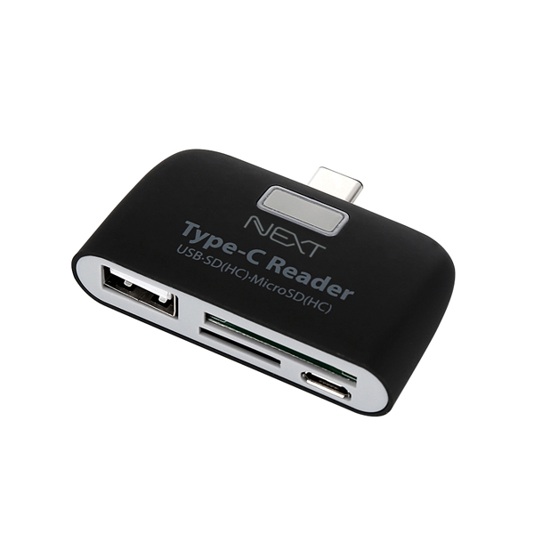NEXT-486TC USB-C to USB 카드리더기 맥북 노트북